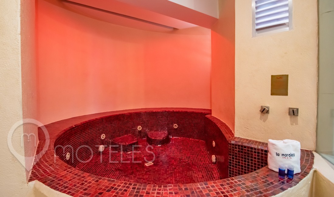 Habitacion Torre Jacuzzi - Red Room del Motel La Moraleja