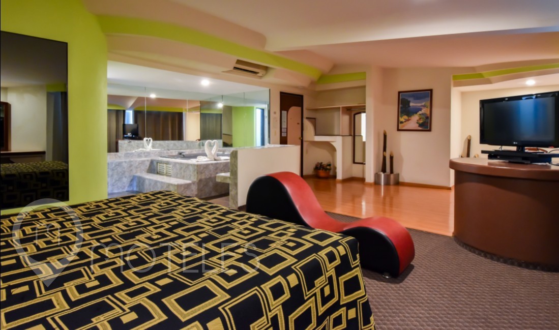 Habitacion Jacuzzi del Motel Porto Sol Villas & Suites 